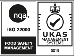 ISO 22000登録証